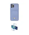 ieg™ iPhone 12 Pro Max Kılıf Vadi Çizgi Prime - Siyah 3D Antistatik Seramik Nano Ekran Koruyucu