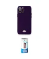 ieg™ iPhone 12 Pro Max Kılıf Vadi Çizgi Prime - Siyah 5D Eko Cam Ekran Koruyucu