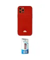 ieg™ iPhone 12 Pro Max Kılıf Vadi Çizgi Prime - Siyah 5D Eko Cam Ekran Koruyucu