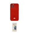 ieg™ iPhone 12 Pro Max Kılıf Vadi Çizgi Prime - Siyah 6D Mat Seramik Hayalet Nano Ekran Koruyucu
