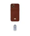 ieg™ iPhone 12 Pro Max Kılıf Vadi Çizgi Prime - Siyah Joko Magic 5D Cam