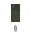 ieg™ iPhone 12 Pro Max Kılıf Vadi Çizgi Prime - Siyah Joko Magic 5D Cam