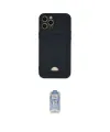 ieg™ iPhone 12 Pro Max Kılıf Vadi Çizgi Prime - Siyah Joko Magic 5D Cam