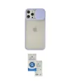 ieg™ iPhone 12 Pro Max Kılıf Vadi Çizgi - Şeffaf Royal Nano Ekran Koruyucu