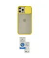 ieg™ iPhone 12 Pro Max Kılıf Vadi Çizgi - Şeffaf Royal Nano Ekran Koruyucu