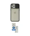 ieg™ iPhone 12 Pro Max Kılıf Vadi Çizgi - Şeffaf Royal Nano Ekran Koruyucu