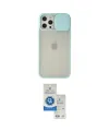 ieg™ iPhone 12 Pro Max Kılıf Vadi Çizgi - Şeffaf Royal Nano Ekran Koruyucu