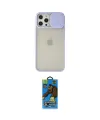 ieg™ iPhone 12 Pro Max Kılıf Vadi Çizgi - Siyah 18D Cam Ekran Koruyucu