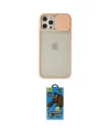 ieg™ iPhone 12 Pro Max Kılıf Vadi Çizgi - Siyah 18D Cam Ekran Koruyucu