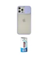 ieg™ iPhone 12 Pro Max Kılıf Vadi Çizgi - Siyah 5D Eko Cam Ekran Koruyucu