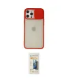 ieg™ iPhone 12 Pro Max Kılıf Vadi Çizgi - Siyah 6D Mat Seramik Hayalet Nano Ekran Koruyucu