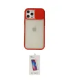 ieg™ iPhone 12 Pro Max Kılıf Vadi Çizgi - Siyah Joko 5D Cam