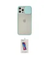ieg™ iPhone 12 Pro Max Kılıf Vadi Çizgi - Siyah Joko 5D Cam