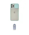 ieg™ iPhone 12 Pro Max Kılıf Vadi Çizgi - Siyah Joko Magic 5D Cam