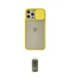 ieg™ iPhone 12 Pro Max Kılıf Vadi Çizgi - Siyah Joko Magic 5D Hayalet Cam