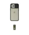 ieg™ iPhone 12 Pro Max Kılıf Vadi Çizgi - Siyah Joko Magic 5D Hayalet Cam