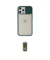ieg™ iPhone 12 Pro Max Kılıf Vadi Çizgi - Siyah Joko Magic 5D Hayalet Cam