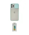 ieg™ iPhone 12 Pro Max Kılıf Vadi Çizgi - Siyah Polymer Nano Ekran Koruyucu