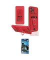 ieg™ iPhone 12 Pro Max Kılıf Vadi Form Prime - Siyah 34D Izgaralı Cam