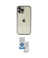 ieg™ iPhone 12 Pro Max Kılıf Vadi Minimal - Şeffaf Royal Nano Ekran Koruyucu