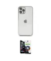 ieg™ iPhone 12 Pro Max Kılıf Vadi Minimal - Şeffaf Temperli Cam Ekran Koruyucu