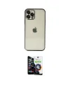 ieg™ iPhone 12 Pro Max Kılıf Vadi Minimal - Şeffaf Temperli Cam Ekran Koruyucu