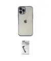 ieg™ iPhone 12 Pro Max Kılıf Vadi Minimal - Şeffaf Uv Polymer Nano Ekran Koruyucu