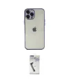 ieg™ iPhone 12 Pro Max Kılıf Vadi Minimal - Şeffaf Uv Polymer Nano Ekran Koruyucu