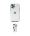 ieg™ iPhone 12 Pro Max Kılıf Vadi Minimal - Şeffaf Uv Polymer Nano Ekran Koruyucu