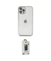 ieg™ iPhone 12 Pro Max Kılıf Vadi Minimal - Siyah Bilvis Hayalet Cam Ekran Koruyucu
