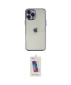 ieg™ iPhone 12 Pro Max Kılıf Vadi Minimal - Siyah Joko 5D Cam