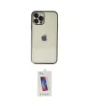 ieg™ iPhone 12 Pro Max Kılıf Vadi Minimal - Siyah Joko 5D Cam
