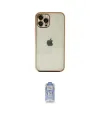 ieg™ iPhone 12 Pro Max Kılıf Vadi Minimal - Siyah Joko Magic 5D Cam