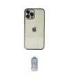 ieg™ iPhone 12 Pro Max Kılıf Vadi Minimal - Siyah Joko Magic 5D Cam