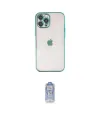 ieg™ iPhone 12 Pro Max Kılıf Vadi Minimal - Siyah Joko Magic 5D Cam