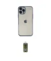 ieg™ iPhone 12 Pro Max Kılıf Vadi Minimal - Siyah Joko Magic 5D Hayalet Cam
