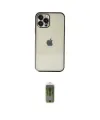 ieg™ iPhone 12 Pro Max Kılıf Vadi Minimal - Siyah Joko Magic 5D Hayalet Cam