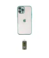 ieg™ iPhone 12 Pro Max Kılıf Vadi Minimal - Siyah Joko Magic 5D Hayalet Cam