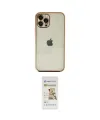 ieg™ iPhone 12 Pro Max Kılıf Vadi Minimal - Siyah Mat Seramik Nano Ekran Koruyucu