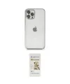 ieg™ iPhone 12 Pro Max Kılıf Vadi Minimal - Siyah Mat Seramik Nano Ekran Koruyucu