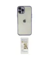 ieg™ iPhone 12 Pro Max Kılıf Vadi Minimal - Siyah Mat Seramik Nano Ekran Koruyucu