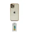 ieg™ iPhone 12 Pro Max Kılıf Vadi Minimal - Siyah Polymer Nano Ekran Koruyucu