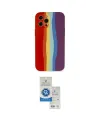 ieg™ iPhone 12 Pro Max Kılıf Yadigar Çizgi - Şeffaf Royal Nano Ekran Koruyucu