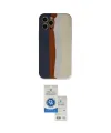 ieg™ iPhone 12 Pro Max Kılıf Yadigar Çizgi - Şeffaf Royal Nano Ekran Koruyucu