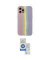 ieg™ iPhone 12 Pro Max Kılıf Yadigar Çizgi - Şeffaf Royal Nano Ekran Koruyucu