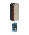 ieg™ iPhone 12 Pro Max Kılıf Yadigar Çizgi - Siyah 18D Cam Ekran Koruyucu