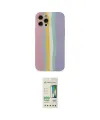 ieg™ iPhone 12 Pro Max Kılıf Yadigar Çizgi - Siyah 20D Premium Cam Ekran Koruyucu