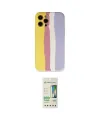 ieg™ iPhone 12 Pro Max Kılıf Yadigar Çizgi - Siyah 20D Premium Cam Ekran Koruyucu
