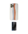 ieg™ iPhone 12 Pro Max Kılıf Yadigar Çizgi - Siyah 3D Antistatik Hayalet Cam Ekran Koruyucu