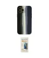 ieg™ iPhone 12 Pro Max Kılıf Yadigar Çizgi - Siyah 6D Mat Seramik Hayalet Nano Ekran Koruyucu